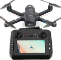 Drones with Camera for Adults 4K, GPS Drone with 4.5¡± LCD Screen Controller Follow Me Auto Return 5G Long Range Transmission Foldable FPV Drone for Beginners Under 249g