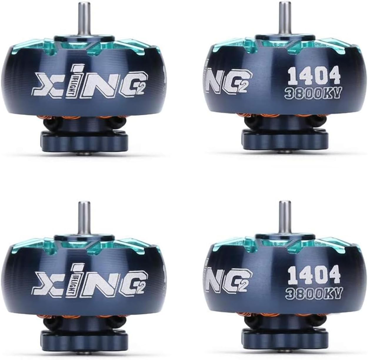 iFlight 4pcs XING2 1404 FPV Brushless Motor 3800KV 3S 4S 1.5mm Shaft for FPV Toothpick Racing Drone