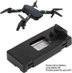 5Pcs Drone Lithium Battery, 3.7V 1800mAh RC Drone Lithium Battery for E88 E88PRO LsE525 E525 PRO, with 5 in 1 Charging Cable