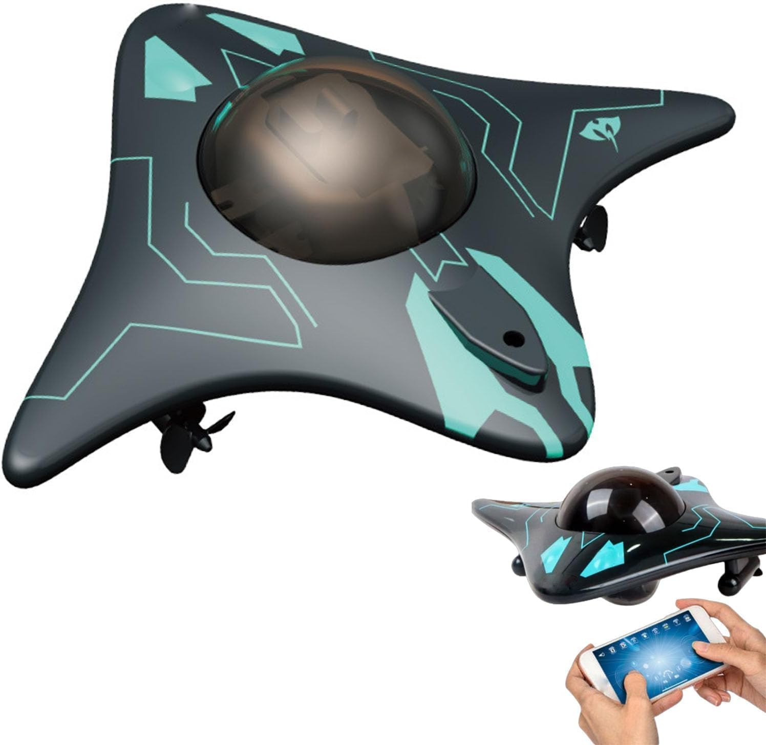 Aquavision Underwater Drone 2026, Bionic Design/Focusing On Correction/Wireless Connectivity, Smart App Control, Real-Time Image Transmission, Suitable For Underwater Exploration