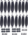 sea jump 16PCS Propeller for HS175D HT50 X500pro X650 Z6pro W3 F11MINI F7MINI V11MINI Aerial Photography Folding Quadcopter, Spare Parts for RC Drone Blades
