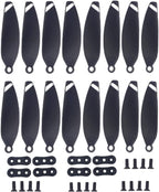 sea jump 16PCS Propeller for HS175D HT50 X500pro X650 Z6pro W3 F11MINI F7MINI V11MINI Aerial Photography Folding Quadcopter, Spare Parts for RC Drone Blades