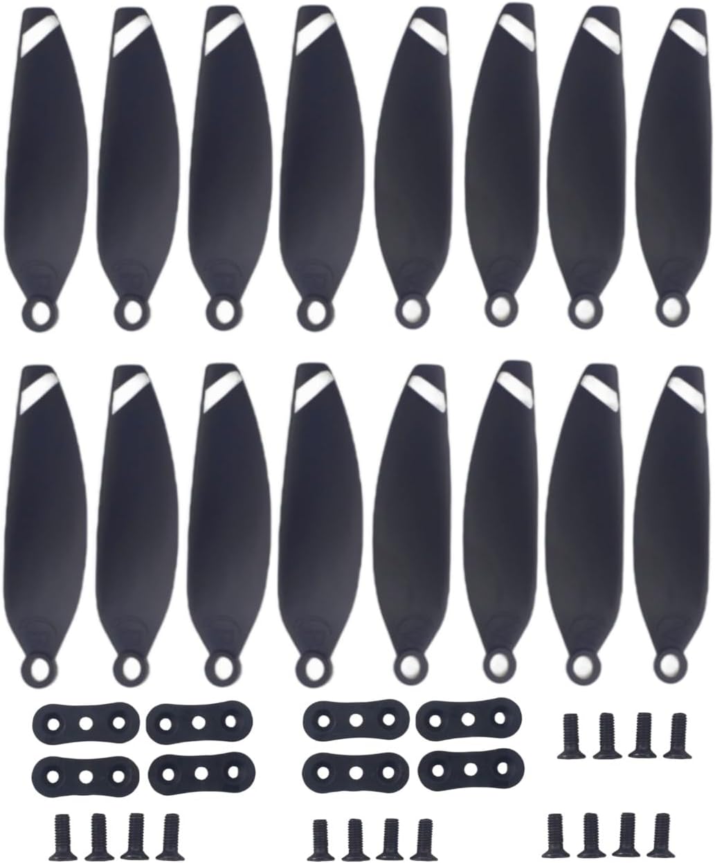 sea jump 16PCS Propeller for HS175D HT50 X500pro X650 Z6pro W3 F11MINI F7MINI V11MINI Aerial Photography Folding Quadcopter, Spare Parts for RC Drone Blades