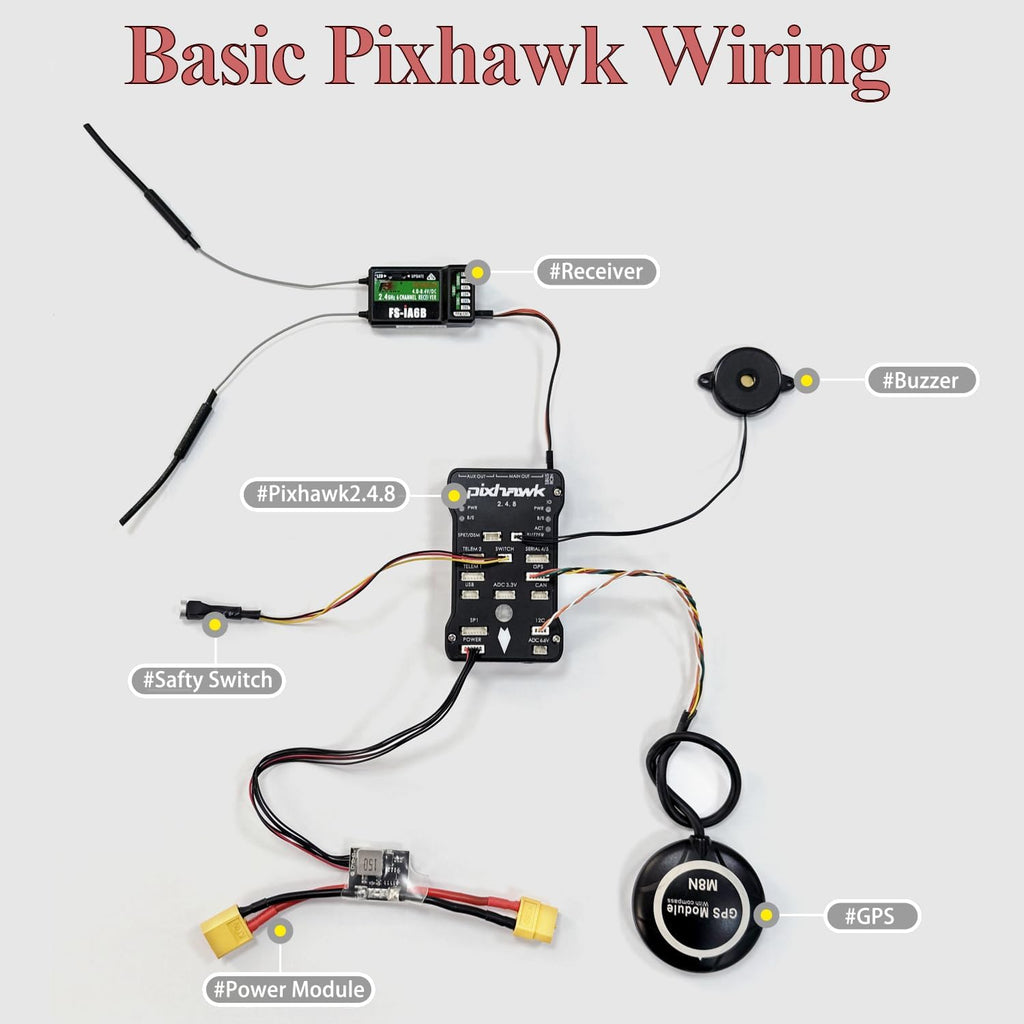 HAWK¡¯S WORK F450 Drone Kit to build, DIY Quadcopter Set, Frame + ESC + Brushless Motor + Prop + Accessory + Guild Book & Video (D)