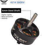 4214 380KV Brushless Motor 4.7kg(10.4lbs) Max Thrust for Cinematic Aerial Photography, Heavy Lift, Agricultural Spraying, and Industrial Inspection Drones (4)