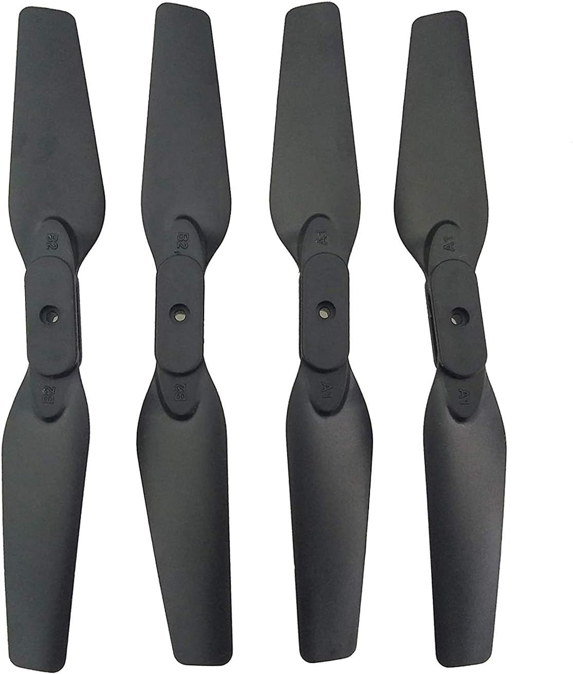 16 PCS Black Propeller for E58 S168 JY019 Folding Quadcopter Drone