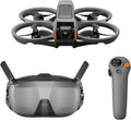 DJI Avata 2 Fly Smart Combo (Single Battery), FPV Drone with Camera 4K, Immersive Experience, One-Push Acrobatics, Built-in Propeller Guard, 155¡ã FOV, Camera Drone with Goggles N3 and RC Motion 3