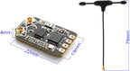 RadioMaster RP3 ELRS FPV Receiver - 2.4ghz ExpressLRS Nano Receiver Drone RX Module with 65mm UFL T Antenna for FPV Drone Tiny Whoop Fixed-wing RC Plane by Speedybee