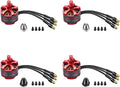HAWK'S WORK Brushless Motor 2212 920KV, 2-4S Motor for RC Plane Multi Copter DIY Done 450 F550 S500 S550 X525 DJI Phantom Quadcopter (CW*2+CCW*2)
