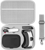 Hard Case for Antigravity A1, Waterproof PU Large Capacity Storage Shoulder Bag Travel Carrying Case for Antigravity Vision Goggles, Grip Controller and Drone Accessories (Standard Bundle)
