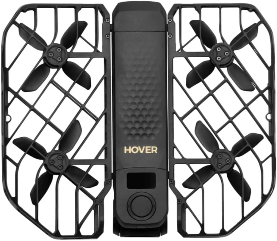 HOVERAir X1 PROMAX 8K Self-Flying Drone: Pocket AI Tracking Action Camera, 4K 120fps, 1/1.3¡± CMOS, 26mph Follow Speed, 64GB Storage, 2 Battery Bundle with Charging Hub & Case/Combo