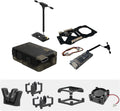 RunCam XF C-20T/C-20D FPV Gimbal Mount Kit with FPV Head Tracking Transmitter & RX,Cooling Fan, Antenna Mount-Compatible with DJI O3,O4,O4 PRO,Walksnail Avatar,Moonlight for RC Cars,Airplanes,Drones