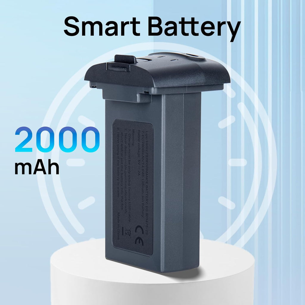 DS 903475-2S 7.4V 2000mAh RC Quadcopter Battery Compatible for HS360S F5 F5S PRO+ RC Drone