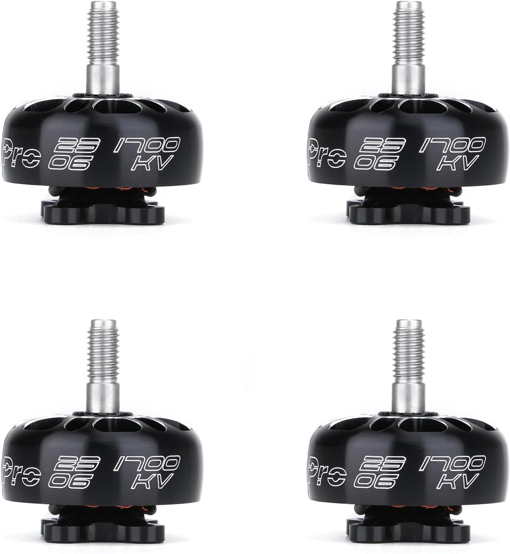 iFlight 4pcs XING-E Pro 2306 1700KV FPV Brushless Motor 6S for FPV Racing Drone Quadcopter