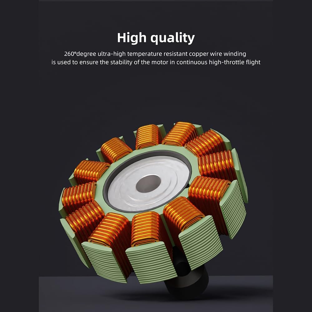 HGLRC Specter 2806.5 1350KV 4-6S Brushless Motor for 7 inch Long Range 7 inch X8 Cinelifter FPV Racing Drones(1PCS)