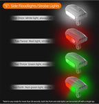 Drone Searchlight Strobe Light for DJI FPV Drone Night Navigation Flight Light Lamp Headlight Mount with Top Carry Extension Bracket Adapter Clamp Holder Drone Anti-Collision Accessories