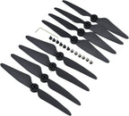 Blomiky 2 Sets 8 Pack F7 Foldable Propellers Replace Spare Pros Compatible with Bwine F7GB2 F7 SJRC F7S F7 4K 9800FT RC Quadcopter Drone F7 Propeller 2