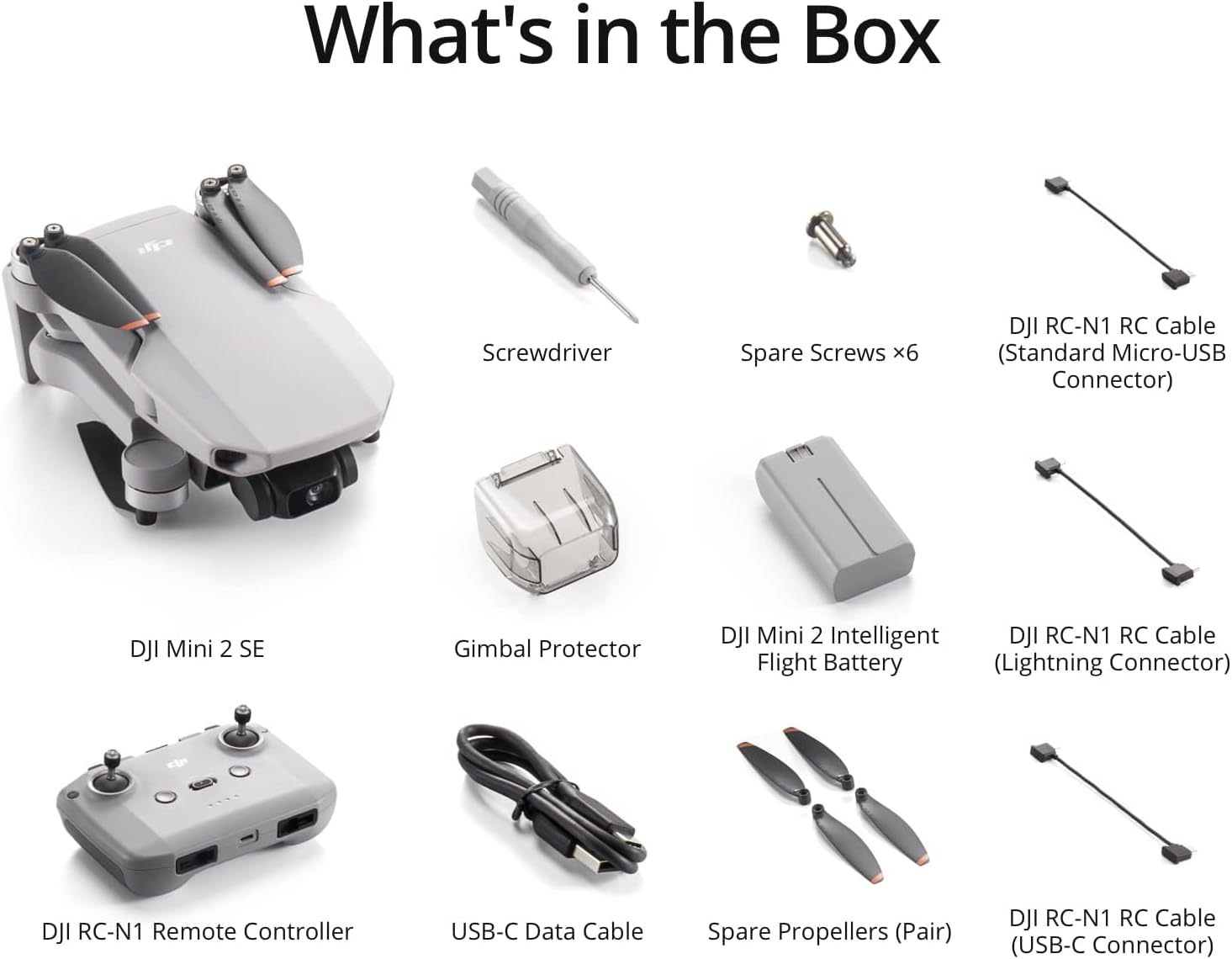 DJI Mini 2 SE Drone with QHD Video, 31-Min Flight Time, Under 249 g, Auto Return to Home, 3-Axis Gimbal Drone with EIS, Lightweight Mini Drone with Camera for Beginners (Renewed)