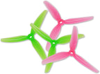 16pcs Fpv Drone Props Propeller: HQProp Ethix S3 Watermelon 5x3.1x3 Tri-Blade 5 Inch Props for 4S 6S FPV Freestyle Racing,8xCW 8xCCW