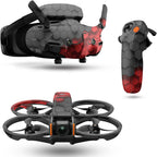 Drone Skin Compatible with DJI Avata 2 Bundle (2024) - Two-Tone Hex - Premium 3M Vinyl Protective Wrap Decal Cover - Easy to Apply | Crafted in The USA by MightySkins