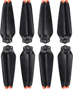 4 Pairs Propellers for DJI Mavic 3 Pro/Mavic 3 Pro Cine/Mavic 3/Mavic 3 Cine/Mavic 3 Classic Replacement Prop Blades 9453F Low Noise for DJI Mavic 3 Series Drone Accessories Orange