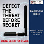 Police Drone Detection & Tracking Kit Handheld Drone Detection Kit- Compact Remote ID Receiver for iOS & Android