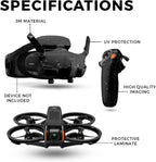 Drone Skin Compatible with DJI Avata 2 Bundle (2024) - Deep Space - Premium 3M Vinyl Protective Wrap Decal Cover - Easy to Apply | Crafted in The USA by MightySkins