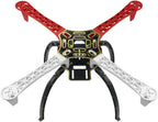 QWinOut F450 Drone Frame Kit 4-Axis Airframe 450mm Quadcopter Frame Kit with Landing Skid Gear