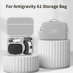 Hard Case for Antigravity A1, Waterproof PU Large Capacity Storage Shoulder Bag Travel Carrying Case for Antigravity Vision Goggles, Grip Controller and Drone Accessories (Standard Bundle)