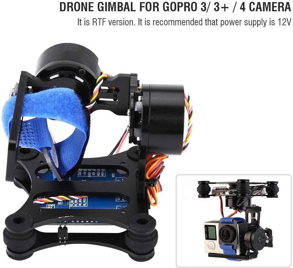 Brushless Gimbal BGC 2 2 Stabilizer for 3 3+ 4 Camera 3-Axis Drone Gimbal with CNC Aluminum Alloy Frame