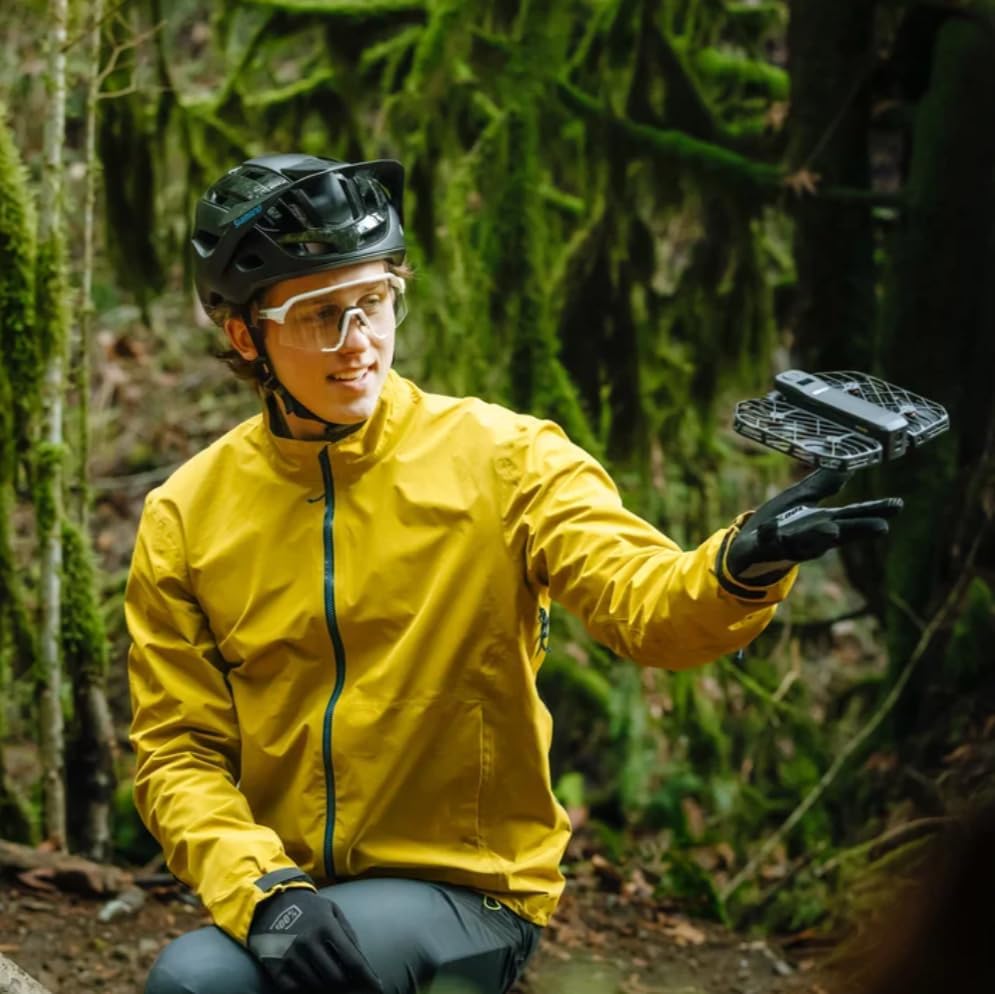 HOVERAir X1 PROMAX 8K Self-Flying Drone: Pocket AI Tracking Action Camera, 4K 120fps, 1/1.3¡± CMOS, 26mph Follow Speed, 64GB Storage, 2 Battery Bundle with Charging Hub & Case/Combo