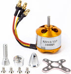 A2212 1000KV Brushless Motors 13T High Power Brushless Outrunner Motor for RC Aircraft Multi-Copter Quadcopter Drone(4PCS)