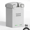 AMAZEAR Battery Charger for DJI Mini 5 Pro/Mini 4 3 Accessories,DJI Mini5Pro Mini4/3 Series Two-Way Charging Hub, Dual Batteries Rapid Charging Simultaneously, Compatible with Skyrover X1 Battery