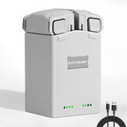 AMAZEAR Battery Charger for DJI Mini 5 Pro/Mini 4 3 Accessories,DJI Mini5Pro Mini4/3 Series Two-Way Charging Hub, Dual Batteries Rapid Charging Simultaneously, Compatible with Skyrover X1 Battery