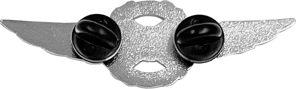 BL4-018 Full Size Silver UAS FAA Commercial Drone Pilot Wings pin