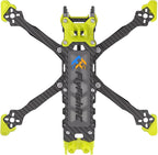 VOLADOR VX3.5 O4 Pro Air Unit RC FPV Racing Drone Quad T700 Carbon Fiber 3.5¡å HD quashed-X Quadcopter Frame Kit RC DIY Parts w/TPU Accessories Yellow