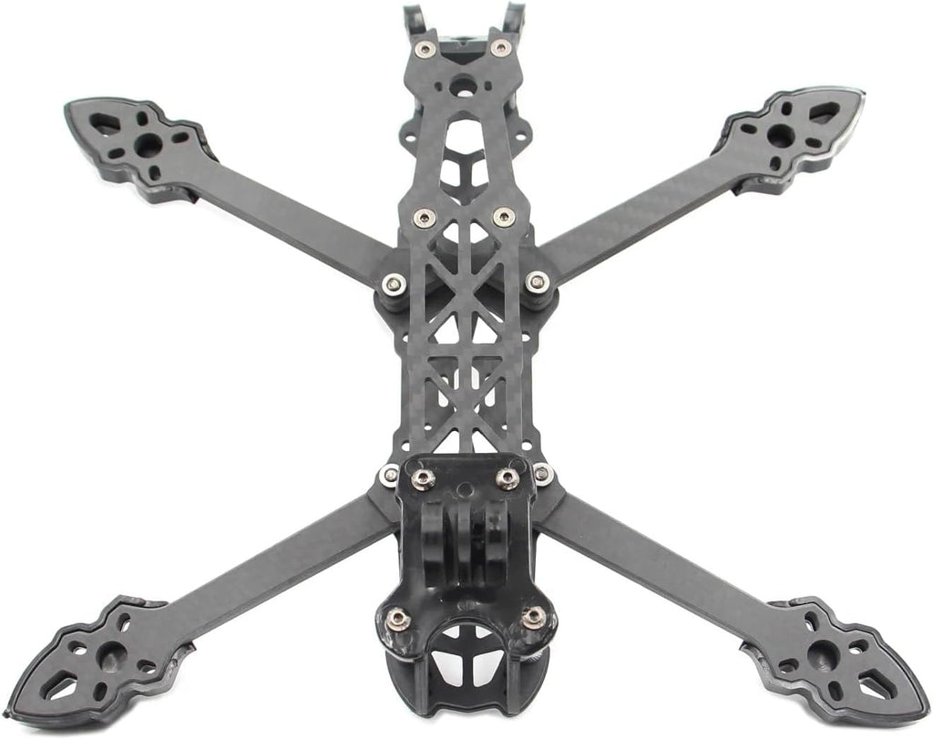 Mark4 5inch FPV Carbon Fiber Frame 225mm Wheelbase 5mm arm Freestyle Long Range Frame for RC Quadcopter Racing Drone (MARK4 Green)
