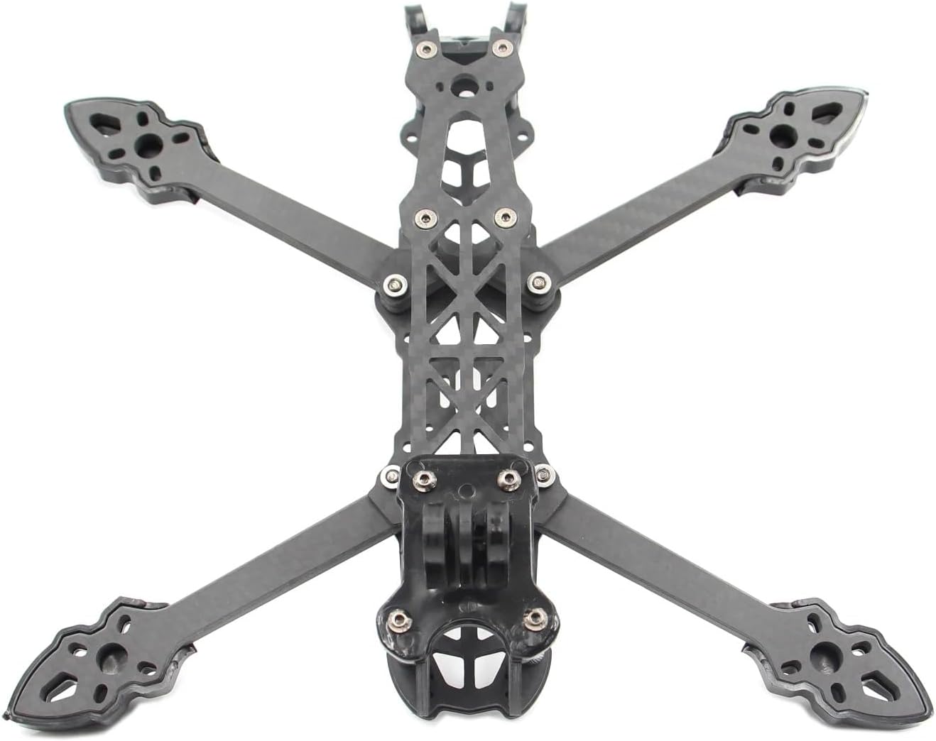 Mark4 5inch FPV Carbon Fiber Frame 225mm Wheelbase 5mm arm Freestyle Long Range Frame for RC Quadcopter Racing Drone (MARK4 Green)
