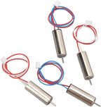 DC Coreless Motor, 4pcs 720 Brushed Coreless Motors 7x20mm Mini DC Motors for RC Drones and Quadcopters, Lightweight and Compact, Long Lasting