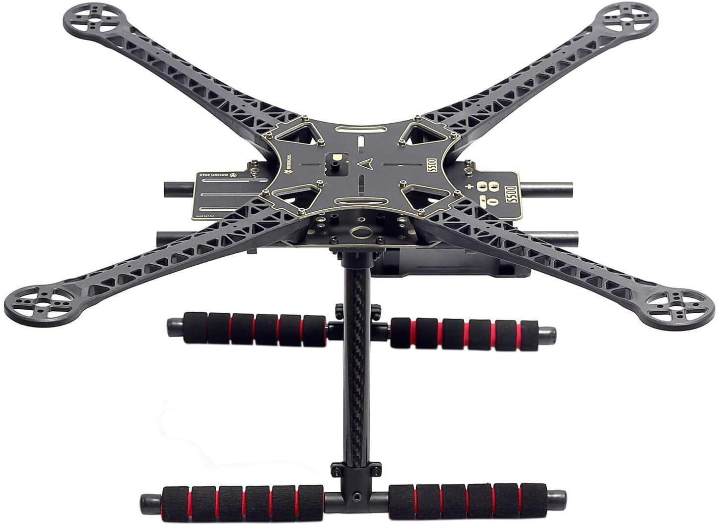 ShareGoo S500 RC Quadcopter Fuselage Frame Kit PCB Version with Carbon Fiber Landing Gear Skide Kits
