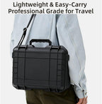 Hard Carrying Case for Antigravity A1 Explorer Bundle, Waterproof Travel Case Storage Shoulder Bag for Antigravity A1 Drone, Vision Goggles, Grip Controller, Charging Hub and Accessories (Black)