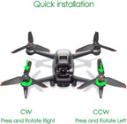 8 Pcs Propellers Replacement for DJI FPV Drone Accessories Low Noise Blades Props