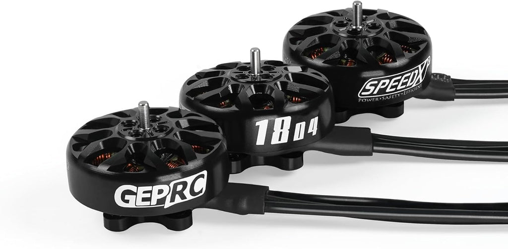 GEPRC SPEEDX2 1804 2450KV Brushless Motor for FPV Drones - 2nd Gen Ultra-Lightweight Upgrade, 13.2g Weight w/ 7075-T Aluminum, Compatible with 3-4 Toothpick & Long Range Drones