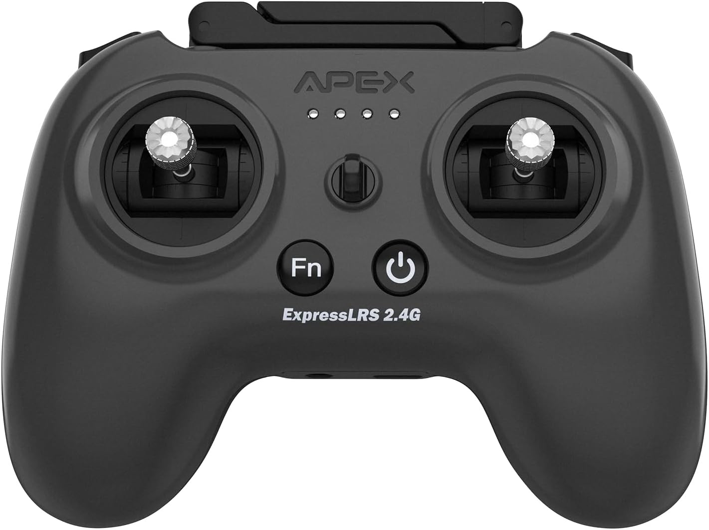 APEX RC Radio Transmitter £¬FPV Controller with VR70 and ELRS 2.4G V3-V3.3,Supports FPV Simulators,No dongle Required,Suitable for FPV Beginners,Built-in HF Head with 500mW,2000 mAh,G-129
