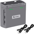 Two Way Charging Hub for DJI Mini 4K,2,2 SE,Mini SE Drone Battery,Check Two Batteries Level,Charging in Sequence Accessories