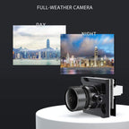 Caddx FPV Camera Ratel 2, 1/1.8inch Starlight Sensor Camera 1200TVL with FOV 165¡ãBigger PAL NTSC Switchable for FPV Racing Drone
