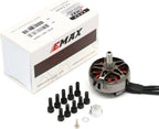 4pcs EMAX ECOII Series ECO II 2807 6S 1300KV 5S 1500KV 4S 1700KV Brushless Motor for RC FPV Racing RC Drone Racing Quadcopter Spare Parts RC Parts (1300, Kilovolts)