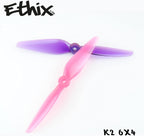 12PCS HQProp Ethix K2 Bubble Gum (6CW+6CCW) For FPV freestyle