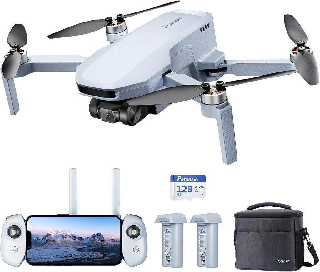 Potensic ATOM SE Expansion Kit Bundle with 1 Potensic 128GB Micro Memory Card