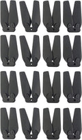 16 PCS Black Propeller for E58 S168 JY019 Folding Quadcopter Drone